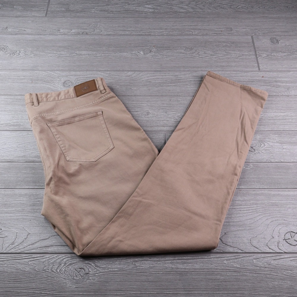 Peter Millar Ultimate Sateen Five Pocket Pant Men's Size 38x33 Casual Chino